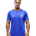 Camiseta Brasil Azul Copa 2026 Basic